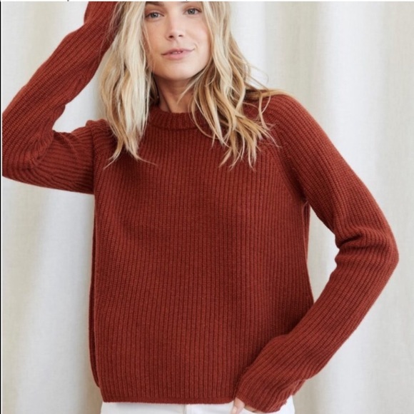 cashmere fisherman sweater